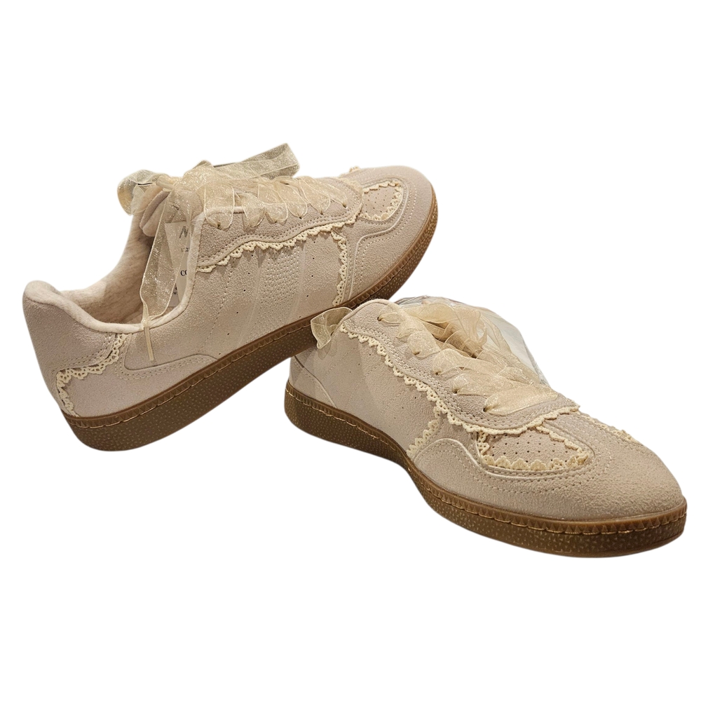 NIB - Sincerely Jules - Ivory Sneakers - Size 8.5 - Picture 2 of 12